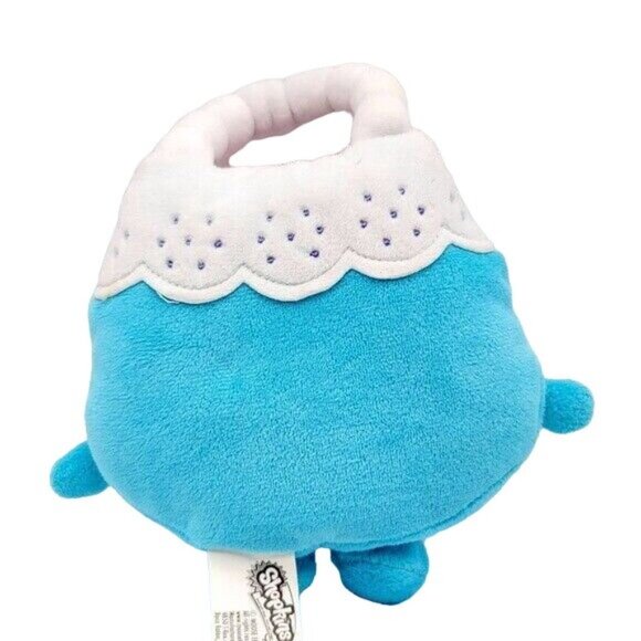 Shopkins Plush Lot of 2 Harriet Purse Taco Terrie Character Winking Mustache - Picture 3 of 15